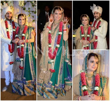 Steal Her Style-Dia Mirza wedding day looks